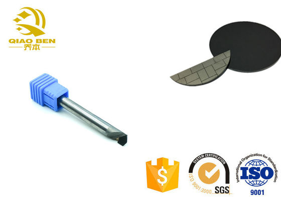 8mm Diamond 1 Flute PCD End Milling Cutter For Glass